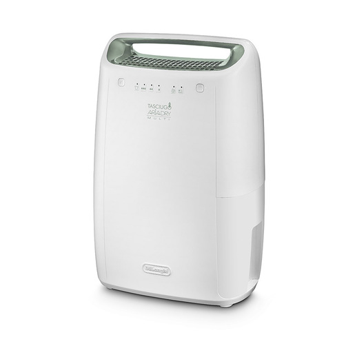 De’Longhi Tasciugo AriaDry - Deumidificatore, Capacità deumidificazione 12l/24h, Serbatoio 2,1L, Bianco (DEX212SF)