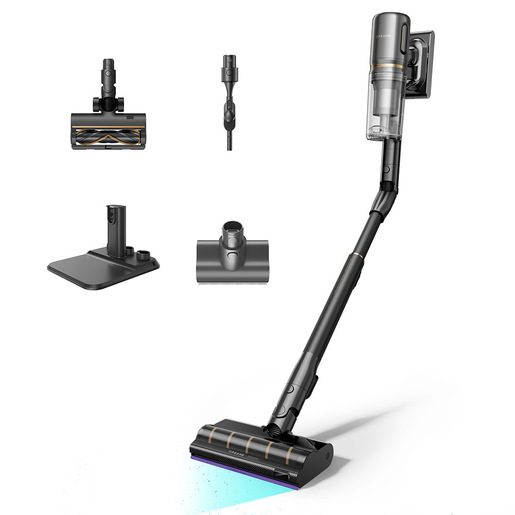 Image of Dreame V20VIU Pro Versione Italiana – 210AW di aspirazione, 610W di potenza, 0mm Edge Cleaning e luce CelesTec™ per una pulizia profonda e precisa