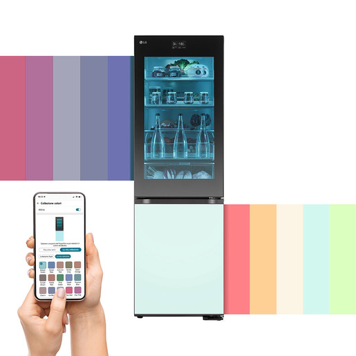 Image of LG MoodUP GBG719MDNN Frigo combinato InstaView, Classe D, 352L , Colore personalizzabile