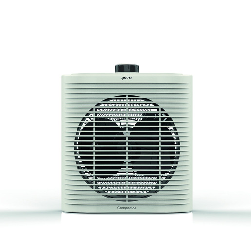 Image of Imetec Compact Air, Termoventilatore piccolo e potente, Stufetta Elettrica, 2000 W, maniglia integrata, temperatura regolabile, funzione antigelo, dis