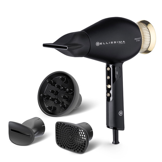 Bellissima Imetec Creativity 4 You, Asciugacapelli Professionale, 4 Accessori, Diffusore, Controllo Intelligente della temperatura, Ion Technology, Be