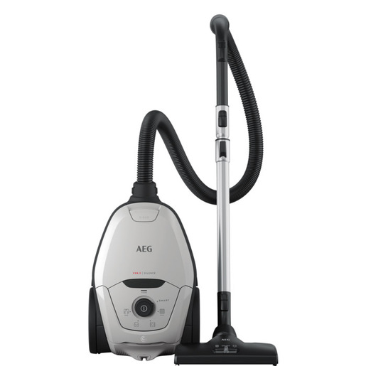 Image of AEG Aspirapolvere con sacco, VX82-1-2MG, Silenzioso 57 dB, 3,5L Capacità sacco, Potente 600 W, Aspirapolvere con traino, Sacchetto per la polvere, Ner