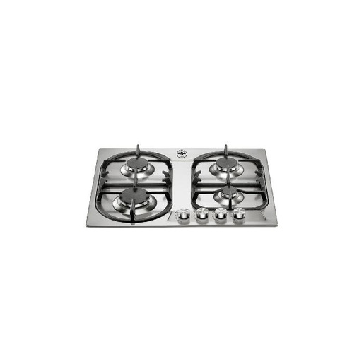 Image of Bertazzoni La Germania P6401D9X/19 piano cottura Acciaio inossidabile Da incasso 60 cm Gas 4 Fornello(i)