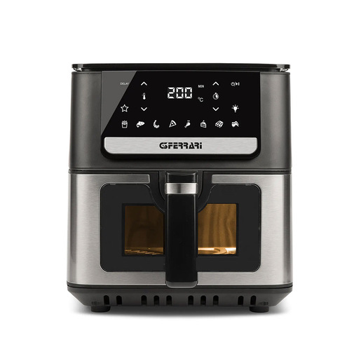 Image of G3 Ferrari G10207 friggitrice Singolo 6,5 L Indipendente 1700 W Friggitrice ad aria calda Nero, Acciaio inox