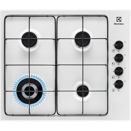 Image of Electrolux EGS6414W Piano cottura a gas Serie 300 Slim side control 60cm