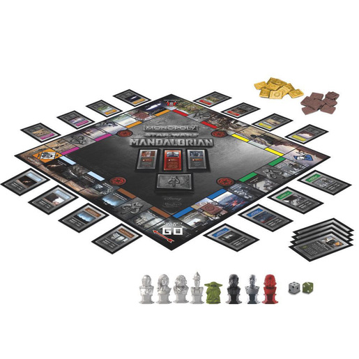 Image of Hasbro Gaming Monopoly: Star Wars The Mandalorian Edition Gioco da tavolo Guerra
