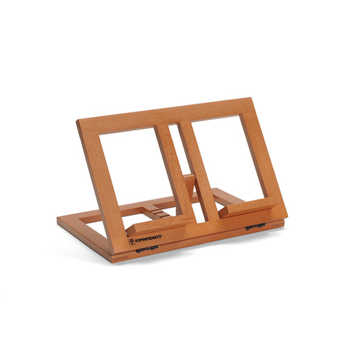 Image of Foppapedretti Reading leggio Nero, Noce Faggio, Nylon