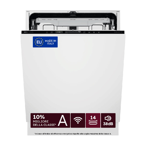 AEG GI8200X5TN Lavastoviglie da Incasso 14 Coperti Classe A 59,6 cm (Bianco)
