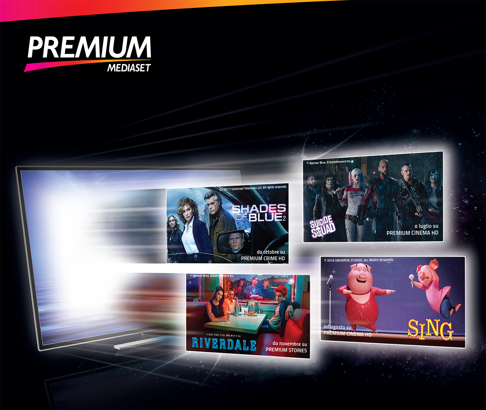 premium mediaset - Acquistando il Pack Premium Abbonamento e un TV da Unieuro, per te il cinema e le serie TV premium mediaset - Acquistando il Pack Premium Abbonamento e un TV da Unieuro, per te il cinema e le serie TV