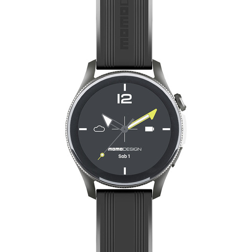 Image of Cellularline Smartwatch ZERO - Display AMOLED 1.43'' Bluetooth - MOMO DESIGN