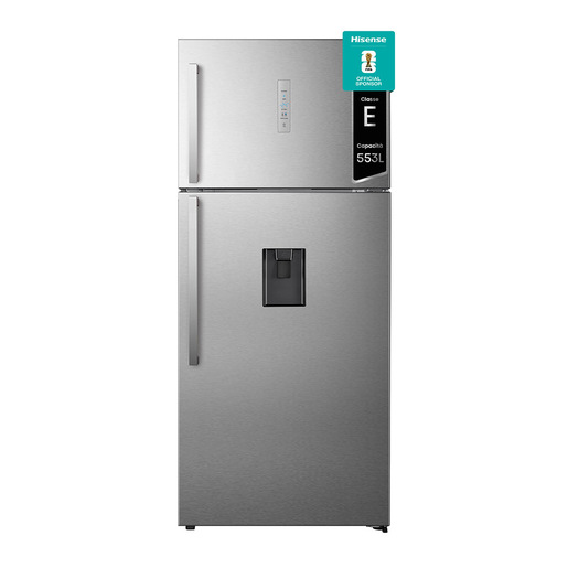 Hisense frigorifero/congelatore RT728N4WCE libera installazione 553L Classe E Dispenser Acqua Profondità ridotta