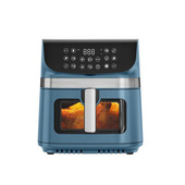 Tognana Porcellane D2DFA09IRZU Friggitrice Singolo 9 L Indipendente 2200 W Friggitrice Ad Aria Calda Blu-image