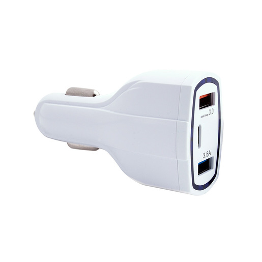 Image of Electroline ELCPDQ318W Caricabatterie per dispositivi mobili Bianco Auto