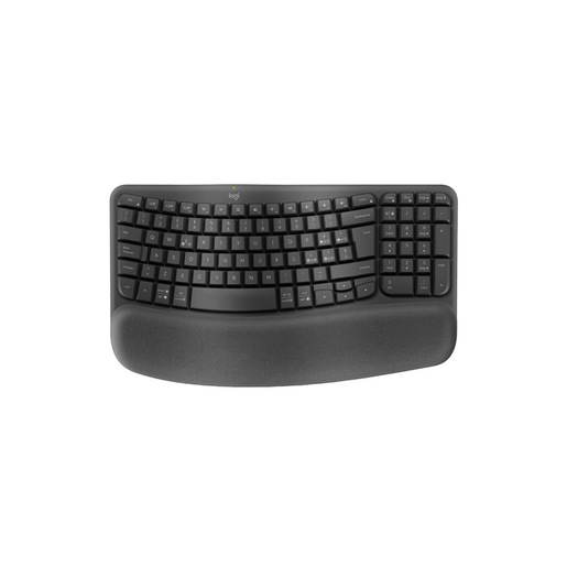 Image of Logitech Wave Keys tastiera ergonomica Bluetooth
