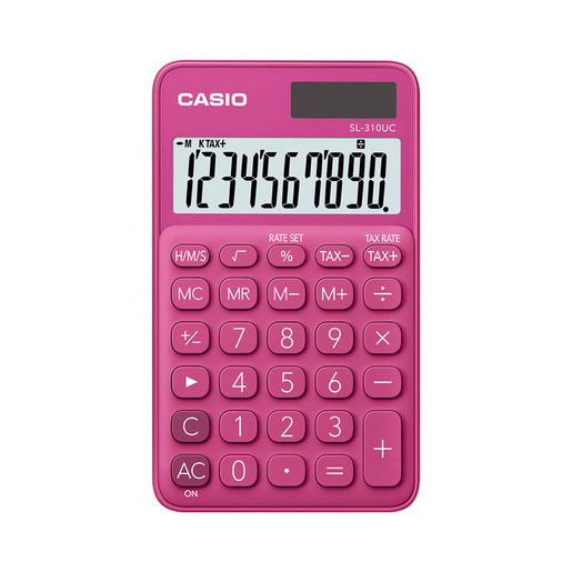 Image of Casio SL-310UC-RD calcolatrice Tasca Calcolatrice di base Rosso