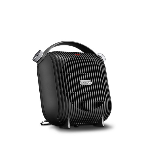 Image of De’Longhi HFS30C24.DG Interno Nero 2400 W Riscaldatore ambiente elettrico con ventilatore