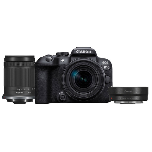 Image of Canon EOS R10 + RF-S 18-150mm F3.5-6.3 IS STM + EF- R MILC 24,2 MP CMO