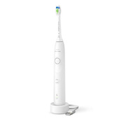 Philips Sonicare Spazzolino Elettrico Sonico Con Base Di Ricarica, 2 Livelli Di Intensità, Sensore Di Pressione Colore Bianco HX7110/01-image