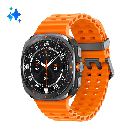 Samsung Galaxy Watch Ultra Smartwatch Galaxy AI, Resistenza estrema, Batteria a lunga durata, Sirena di emergenza, LTE, Cassa in titanio di grado aero