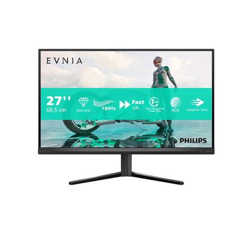 Image of Philips Evnia 27M2N3500NL/00 LED display 68,6 cm (27'') 2560 x 1440 Pixel Quad HD LCD Grigio