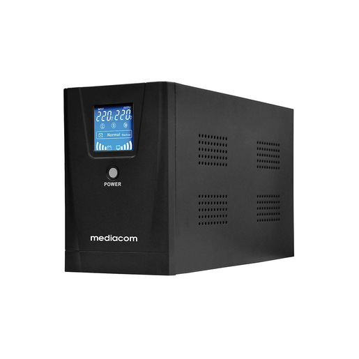 Image of Mediacom M-UPS1301D gruppo di continuità (UPS) A linea interattiva 1,3 kVA 720 W 3 presa(e) AC