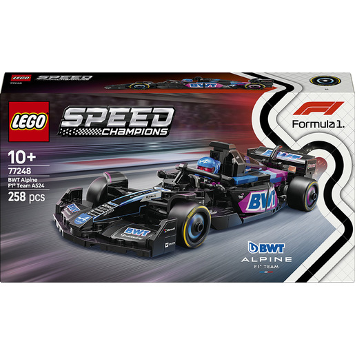 Image of LEGO Speed Champions 77248 Auto da Corsa BWT Alpine F1 Team A524 Macchina Giocattolo da Collezione con Minifigure, Bambini 10+