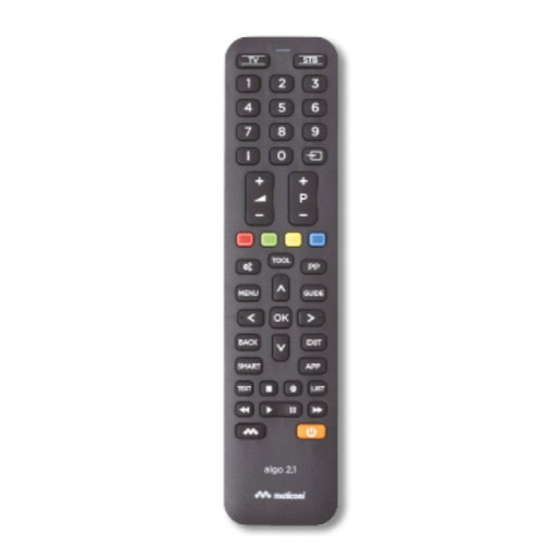 Meliconi Algo 2.1 telecomando IR Wireless DTV, DVD/Blu-ray, DVR, Sistema Home cinema, Sky, Altoparlante Soundbar, TV, Sintonizzatore TV, Set-top box T