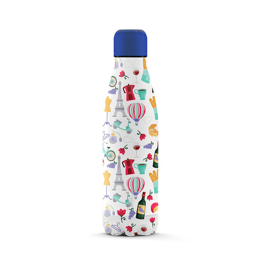 Image of The Steel Bottle City Series #58 PARIS Uso quotidiano 500 ml Stainless steel Multicolore