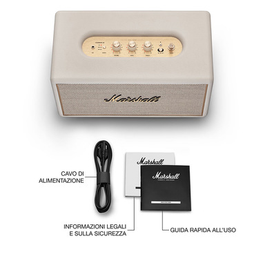 Marshall Stanmore IV 2-vie Crema Con cavo e senza cavo | Diffusori