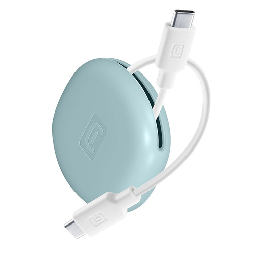 Image of Cellularline Bag Cable Cavo da USB-C a USB-C con portacavo cod015