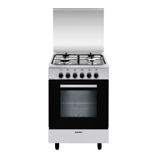 Image of Glem Gas A554MI6 cucina Elettrico Acciaio inox