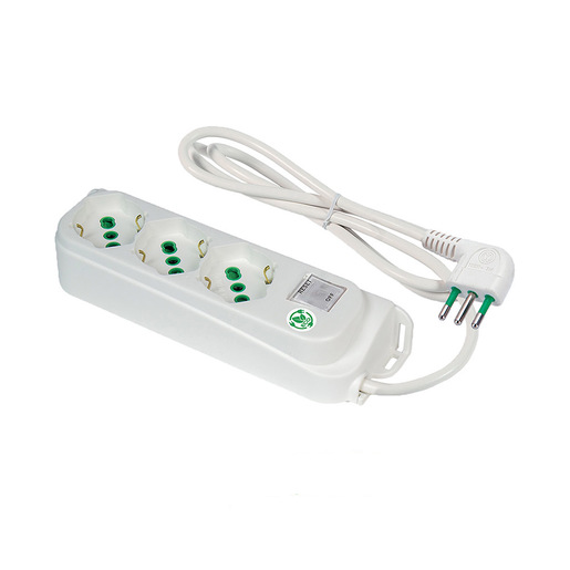 Image of FANTON 474604ECO prolunghe e multiple 1,5 m 4 presa(e) AC Interno Bianco
