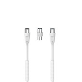 Hama Cavo Antenna M F Con Adattatore M M 5 Metri 85 DB Ferrite - Foto 7