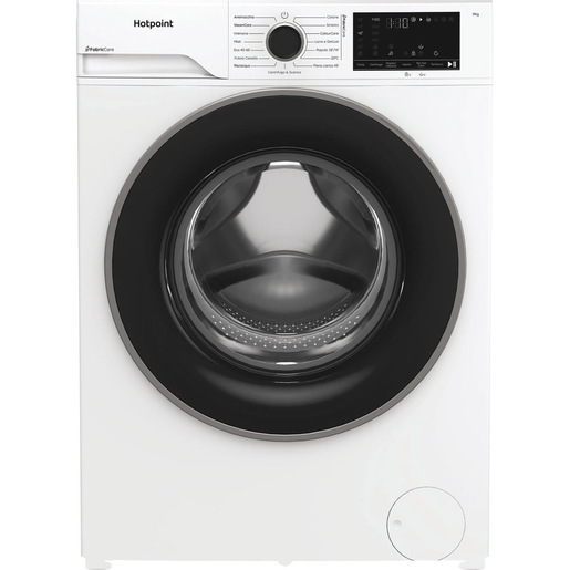 Image of Hotpoint Ariston HB 93 CARE IT, Capacità 9kg, classe A -30%, Motore Inverter, 1400 giri, Display digitale XL, Vapore