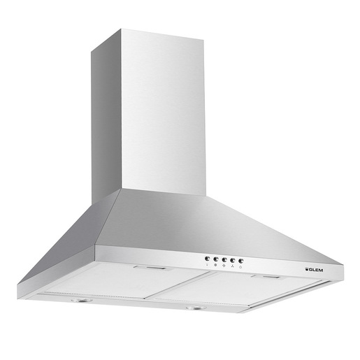 Image of Glem Gas GHP663IX cappa aspirante Cappa aspirante a parete Acciaio inox 633 m³/h