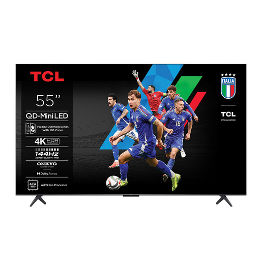 Image of TCL C6K Serie Smart TV QD-MiniLED 4K 55'' 55C6K, 144Hz, audio Onkyo 2.1, Dolby Vision IQ & Atmos, Google TV