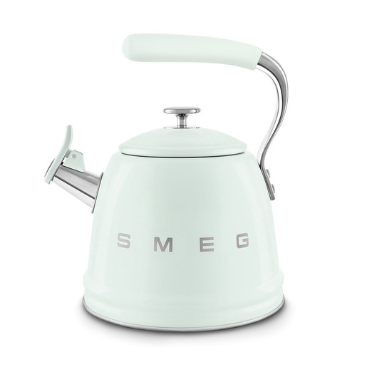 Image of Smeg Bollitore con fischio 50's Style - Verde Pastello LUCIDO - WKF01PG