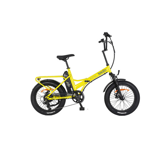 Image of TEKLIO TF4R5SCY bicicletta elettrica Giallo Acciaio 50,8 cm (20'') 27,4 kg