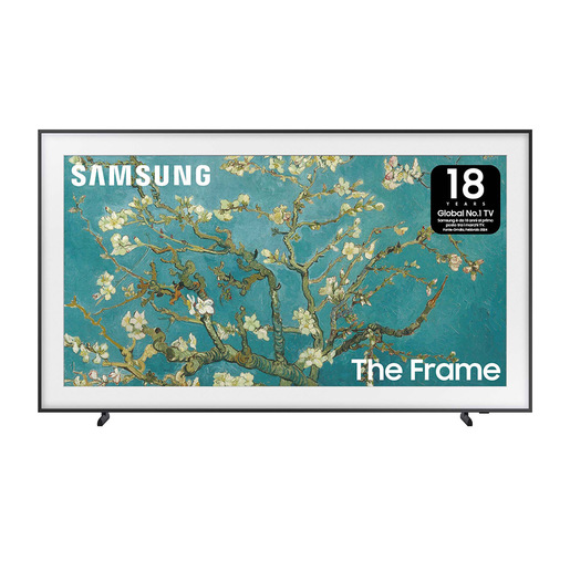 Image of Samsung Lifestyle TV QE32LS03CBUXZT The Frame QLED Full HD, Smart TV 32'' Matte Display, OTS Lite, Black 2023