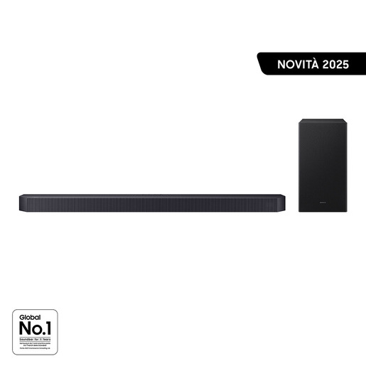 Image of Samsung Q-series Soundbar HW-Q600F/ZF, Audio 3.1.2 canali , Wireless Dolby Atmos, 2025