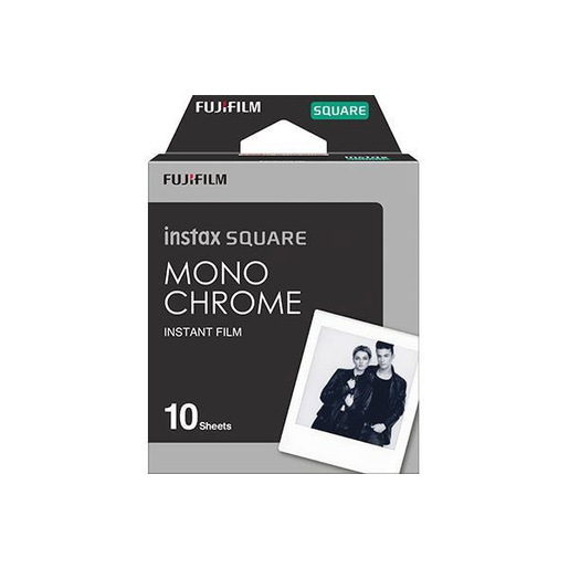 Image of        Fujifilm Instax Square 10 Blatt Monochrome pellicola per istantanee 10