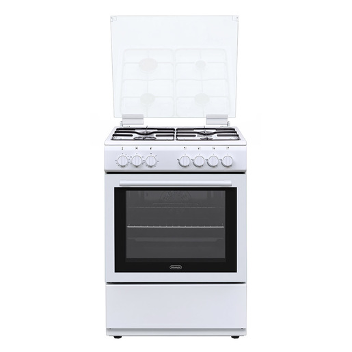 Image of De’Longhi DL664EW cucina Elettrico Gas Bianco