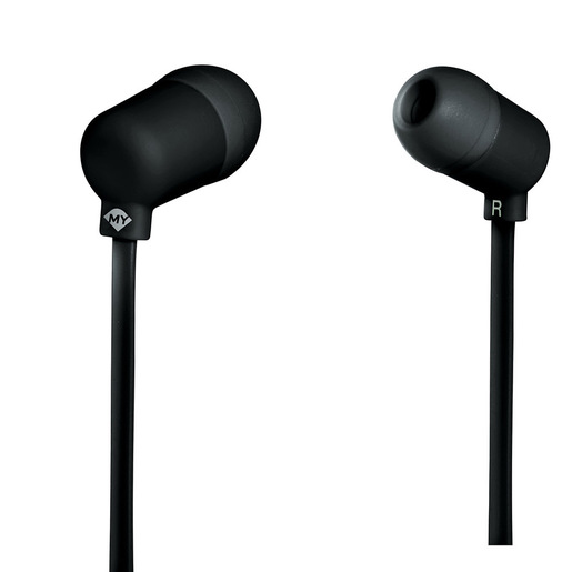 Image of MySound Auricolare in ear con mic. Speak fluo, nero