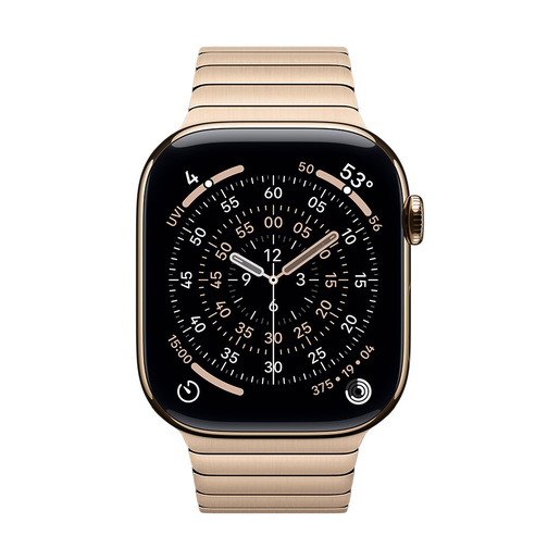 Image of Apple Bracciale a maglie color oro (46 mm)