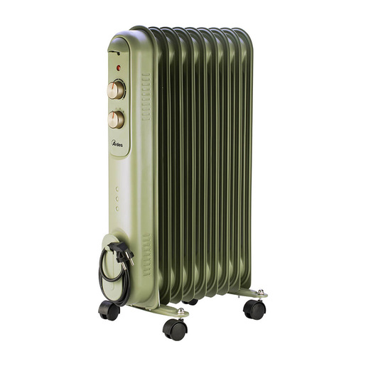 Image of Ardes CURVY 9 RETRO Interno Verde 2000 W Riscaldatore ambiente elettrico a olio