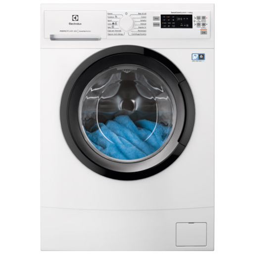 Image of Electrolux SensiCare 600 EW6S526B lavatrice Caricamento frontale 6 kg 1200 Giri/min Argento, Bianco cod015