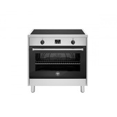 Bertazzoni La Germania Americana AMN964IEXE Cucina A Elettrico Piano Cottura A Induzione Acciaio Inox-image
