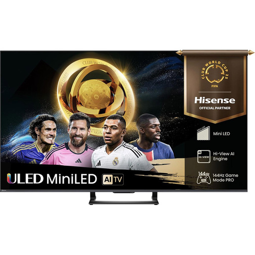 Image of Hisense 55U7Q 139,7 cm (55'') 4K Ultra HD Smart TV Wi-Fi Nero 450 cd/m²