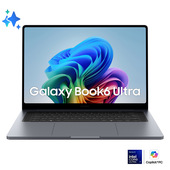 Samsung Galaxy Book6 Ultra (16'', Ultra 7 356H, 32GB), Copilot+Pc, Nvidia® Geforce Rtx™ 5060, Processore Lntel® Core™ Ultra 7 356H, 1TB, Portatile, Batte