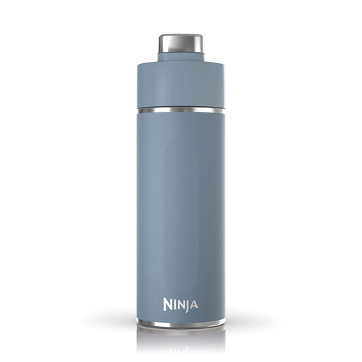 Image of Ninja Thirsti Uso quotidiano, Fitness, Trekking, Sport 700 ml Plastica, Acciaio inox Blu